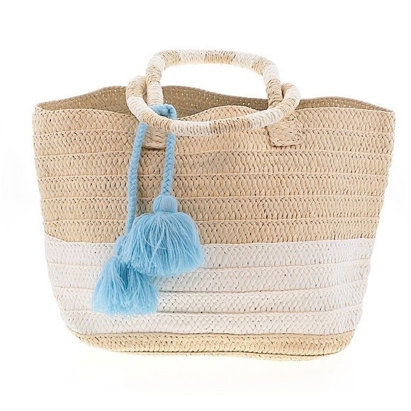Altru Goods Straw Tote bag purse beach summer
